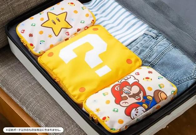 $68套3件。日本Mario 三件套收纳包