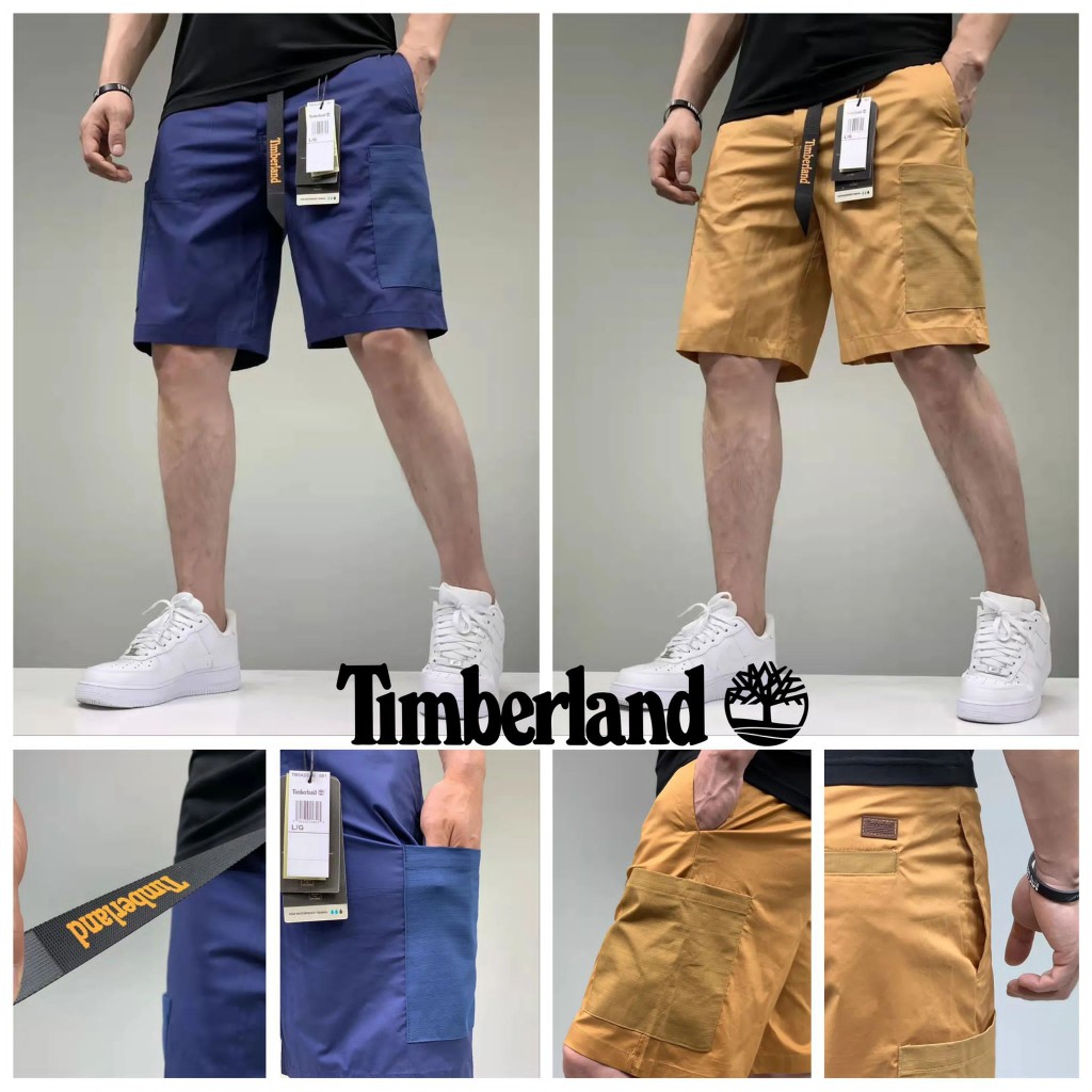 $162/1。2件起$152/1。Timberland工装风休闲短裤