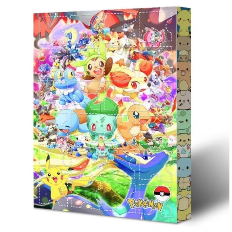 4款选择。$58盒。2盒起$45盒。Pokemon聖诞盲盒