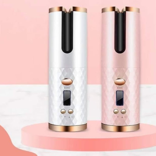 $128/1Amazon 大熱無線USB充電全自動旋轉式卷髮器,方便携帶。