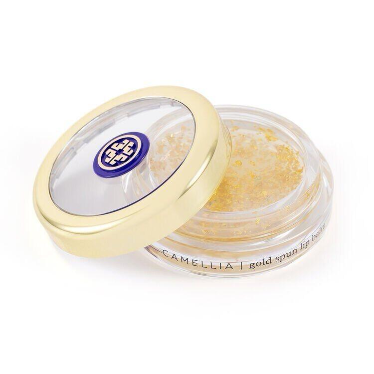 $188盒。Tatcha山茶花金箔潤唇膏6g（香港專櫃貨）原價$260