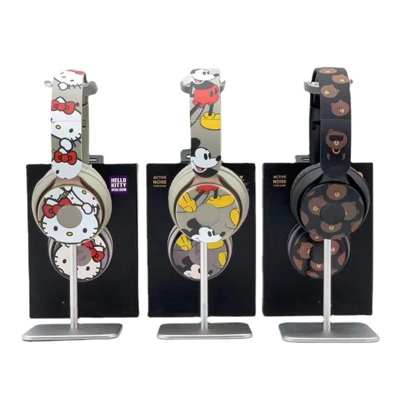 $95/1。2件起$85/1。Amazon 熱買卡通頭戴無線藍牙降噪音兒童款耳機