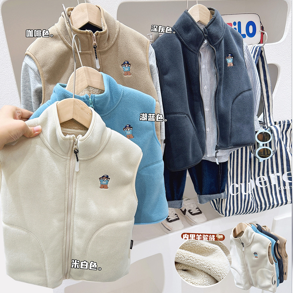$68件。2件起$58件。秋冬新款加厚背心超柔軟/保暖