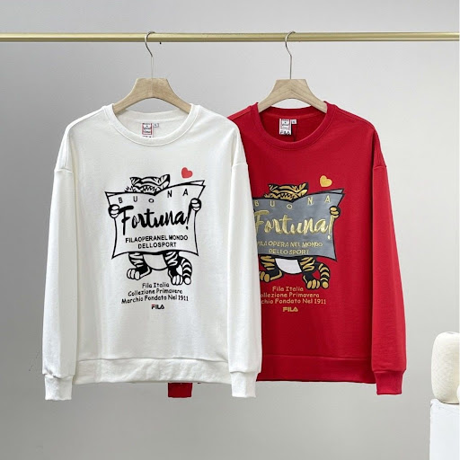 $188FILA|FILA×have a good time聯名2021新年衛衣