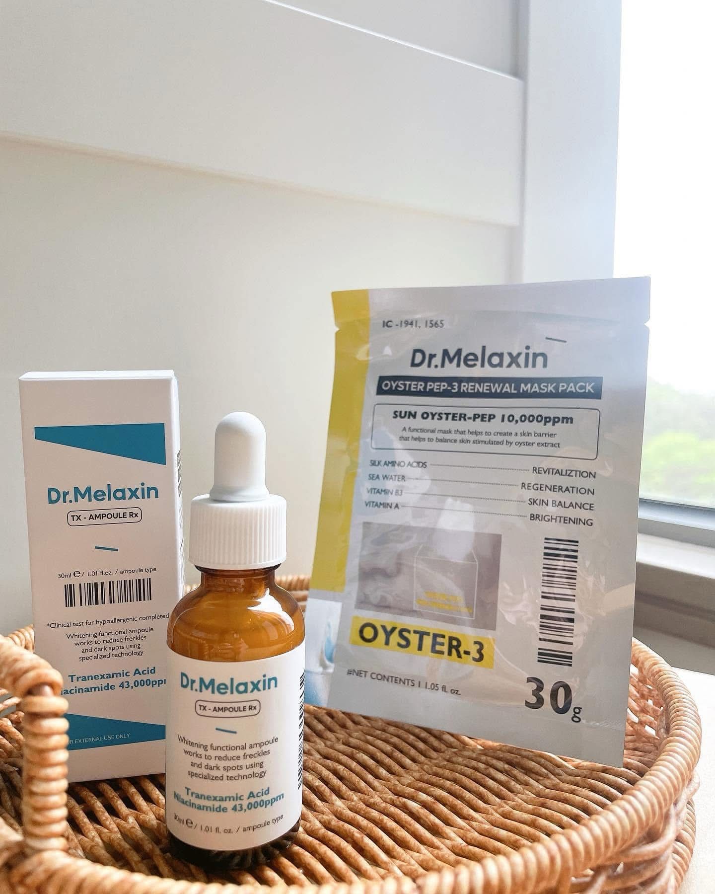 $138支。2支起$ 128支。Dr.Melaxin 強效修护美⽩精華
