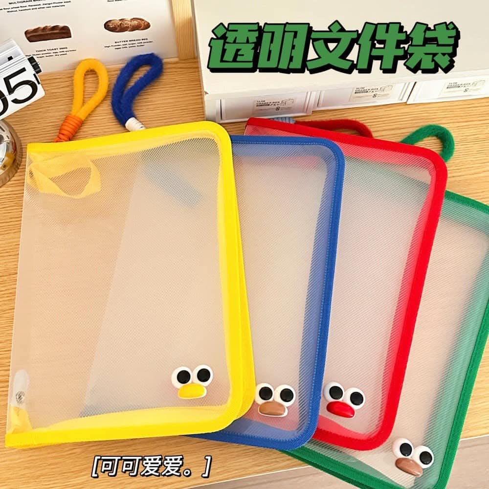 $38套4色各1。A4拉鍊资料袋