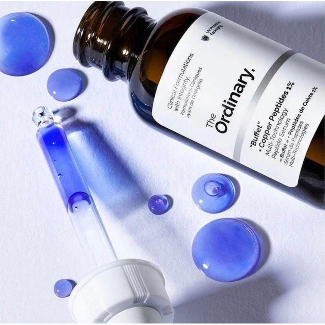 $108樽。2樽起$98樽。The Ordinary Buffet”+ Copper Peptides蓝铜胜肽 1%