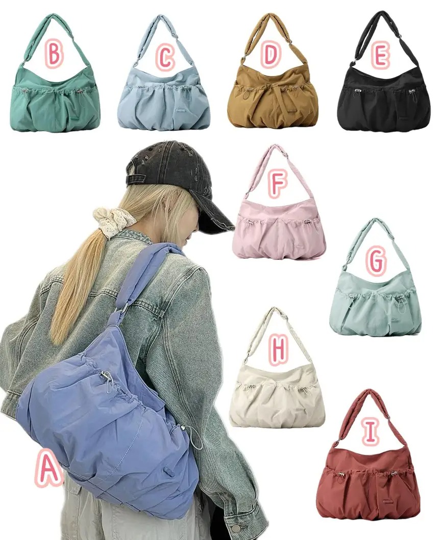 $75隻。2隻起$65隻。💼【韓系氣質百搭尼龍包】