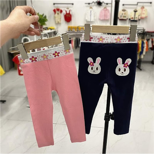 秋季日系男女童卡通纯棉裤。110-130cm$78@1逢星期一cut单货期7至10日。