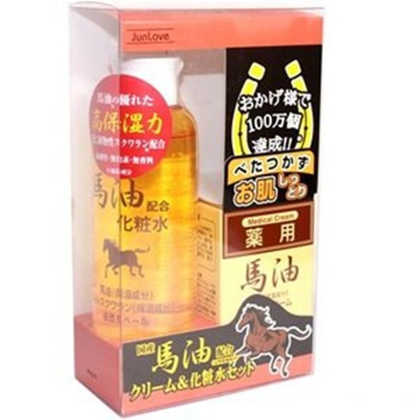 $68支。2支起$6O支。🇯🇵日本原装 JUN 马油 保湿化妝水200 ml +面霜70g