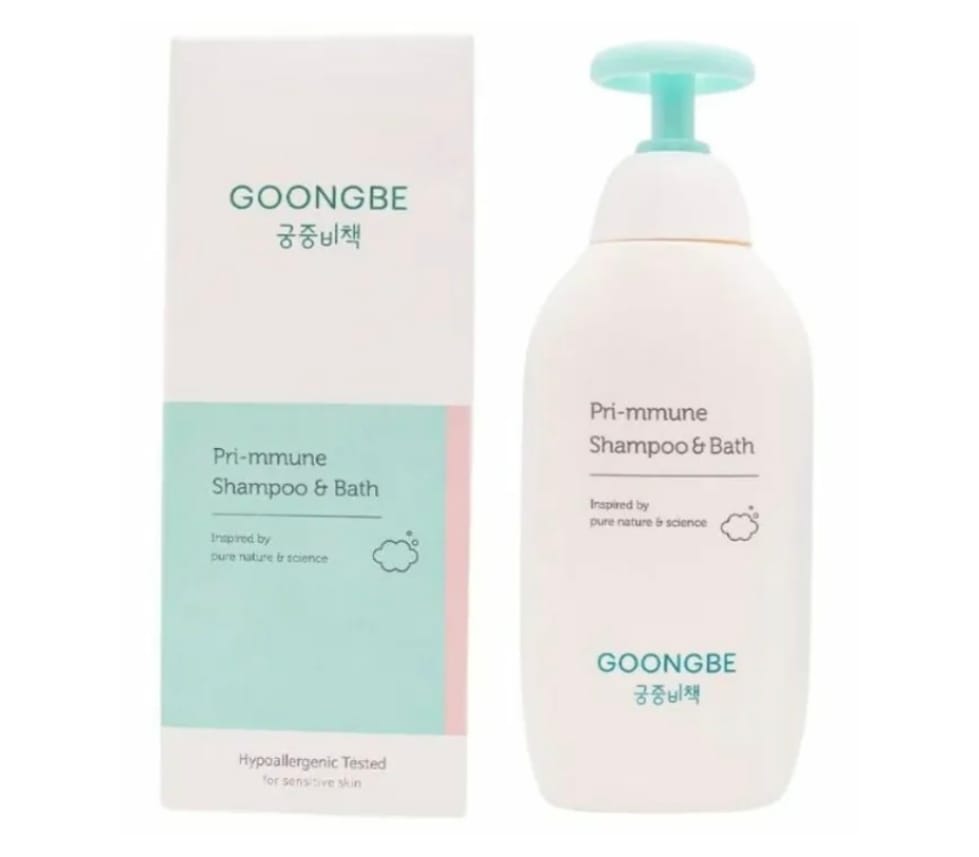 $105支。2支起$ 95支。GOONGBE 宫中祕策儿童洗髮沐浴二合一350ml