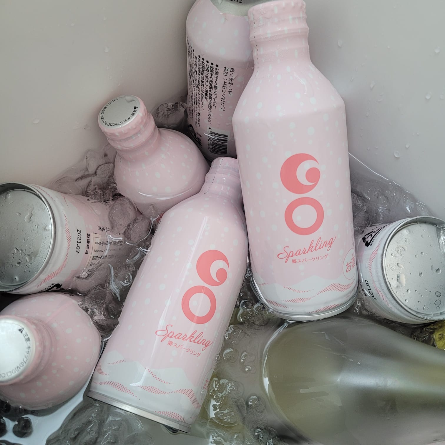 $98支。3支起$88支。日本津南酿造🗻 Go Sparkling 气泡清酒 