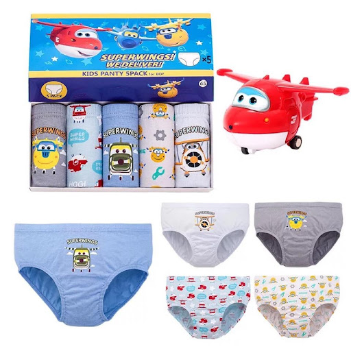 $65盒。2盒$55盒。韓版幼中男童全棉內褲(3至8歲)