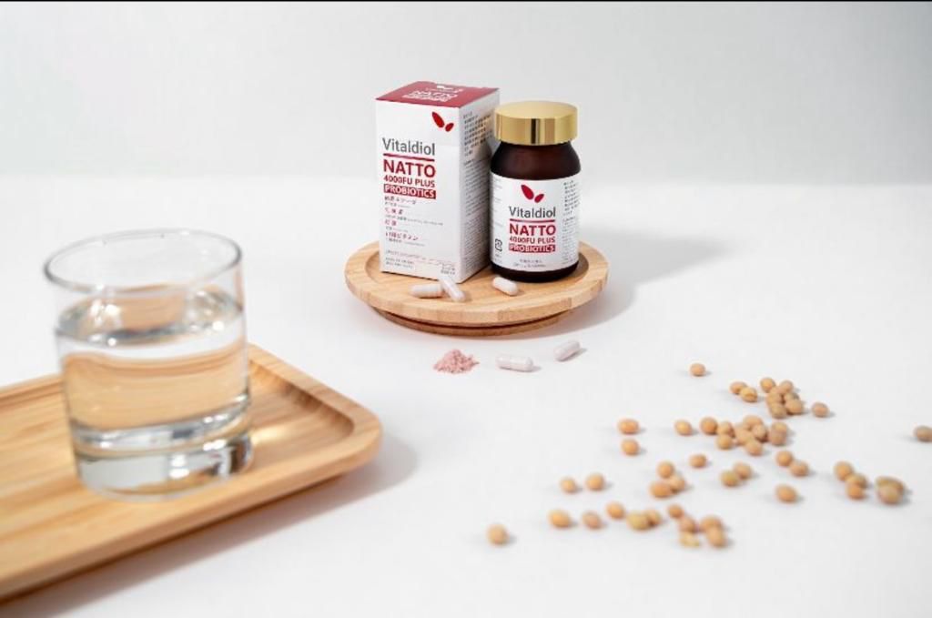 $350樽。2樽起$340樽。日本新出Vitaldiol NATTO 4000FU PLUS 🫘納豆激酶紅麴素