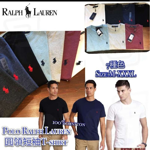 Polo Ralph Lauren男士7色🌈圓領短袖T-shirt 👕