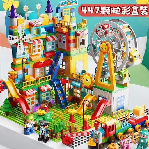 兒童創意益智積木玩具2星期到货