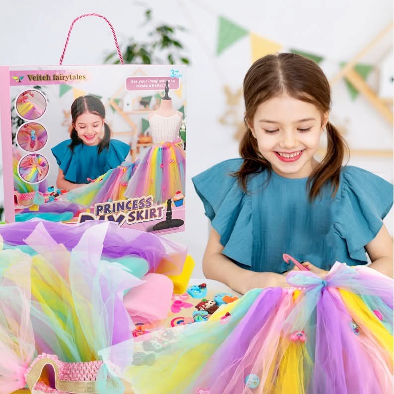 $78套。2套起$68套。📣【Gorgeous Beauty Set for Girls｜公主DIY蓬蓬裙】💖👗