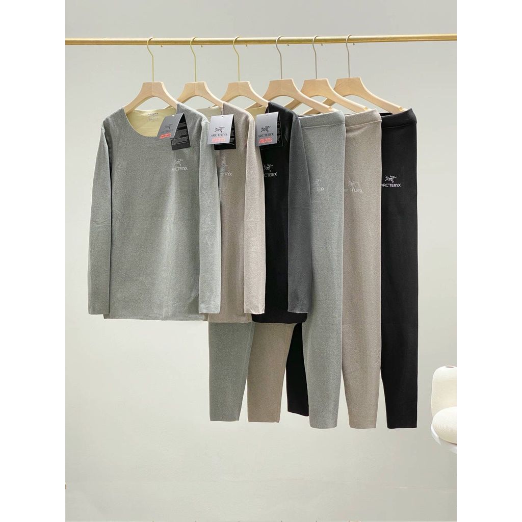 $188套。Arc’teryx 始祖鳥男士羊絨蠶絲睡衣套裝