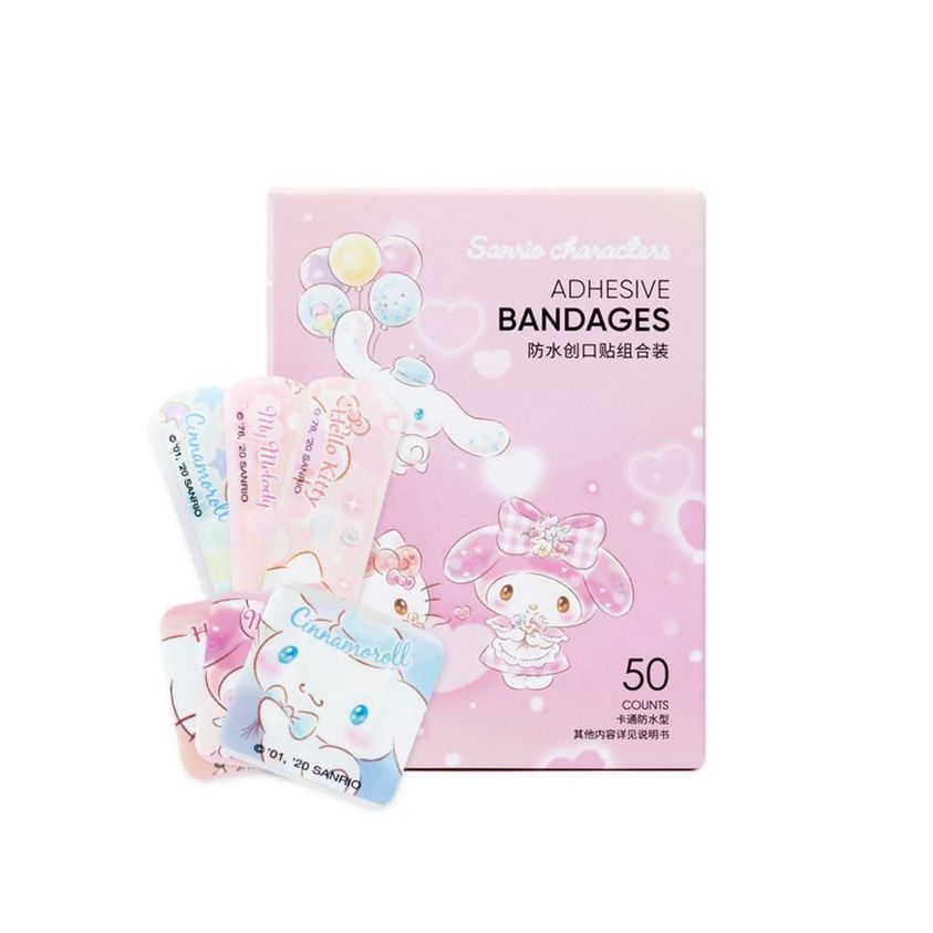 ✨正版授權✨$38盒。3盒起$28盒。Sanrio 胶布-50片/盒