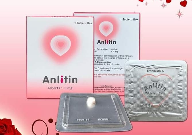 Anlitin事後避孕丸$ 180盒一粒。2盒起175盒。