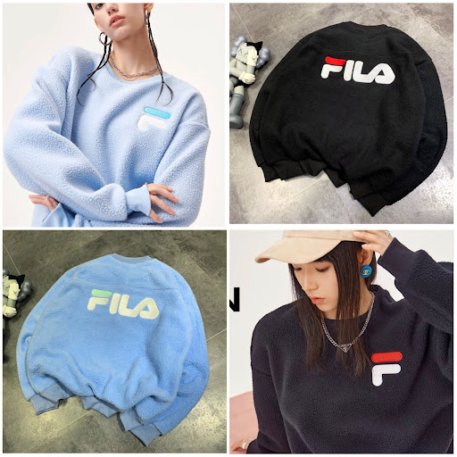 FILA羊羔絨圓領衞衣
