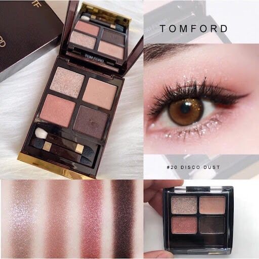 $118盒。TOM FORD TF 四色眼影盘✴️日常配搭