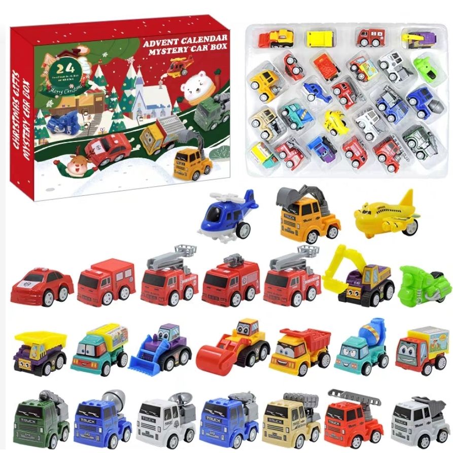 $65盒。2盒起$55盒。聖誕節車仔Advent Calendar 倒數日曆 （共24架）