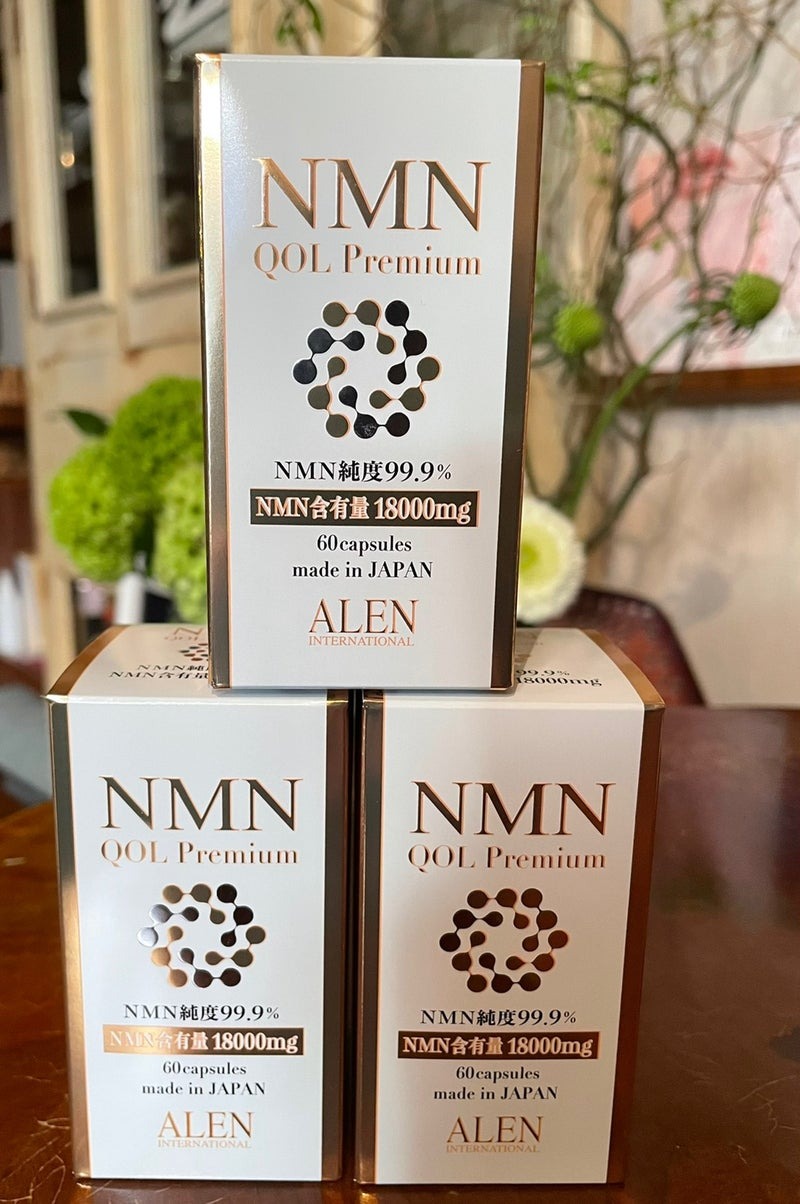 日本製ALEN NMN 純度99.9% 18000mg 60粒（每日一至兩粒）
