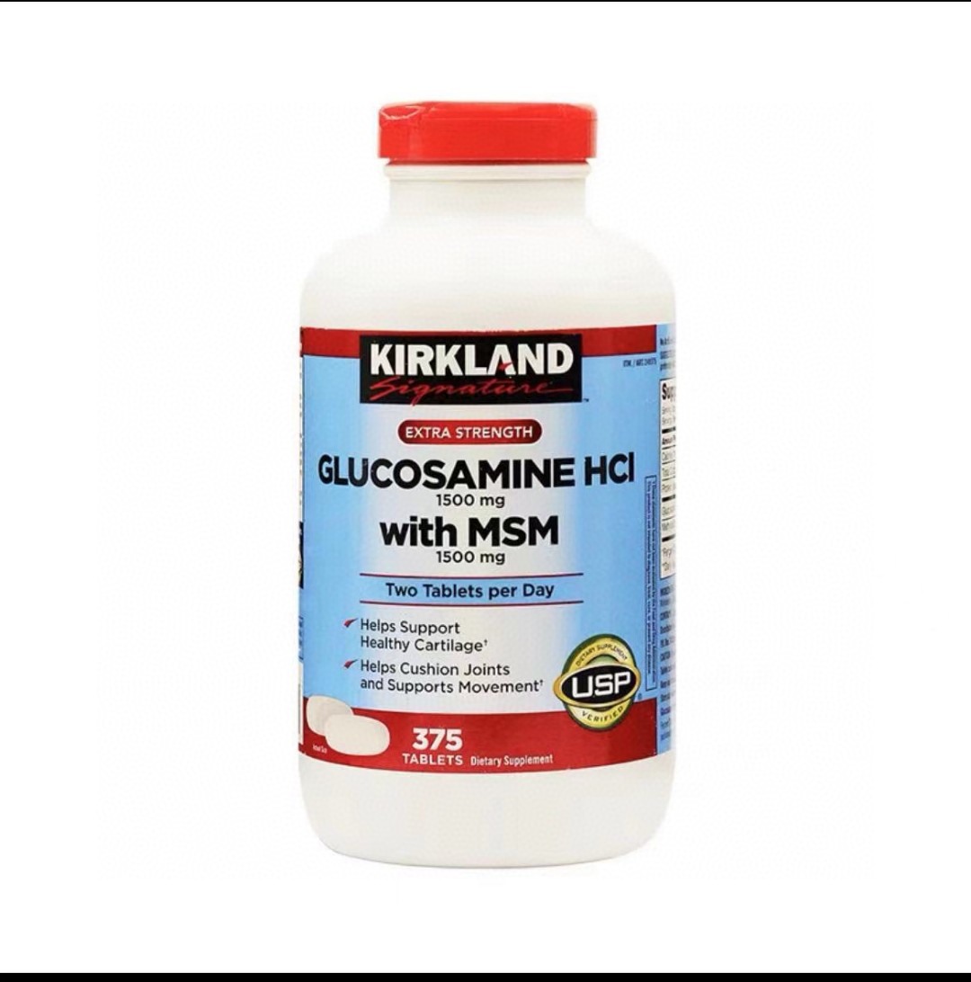 Kirkland柯克兰HCL盐酸氨基酸葡萄糖维骨力MSM