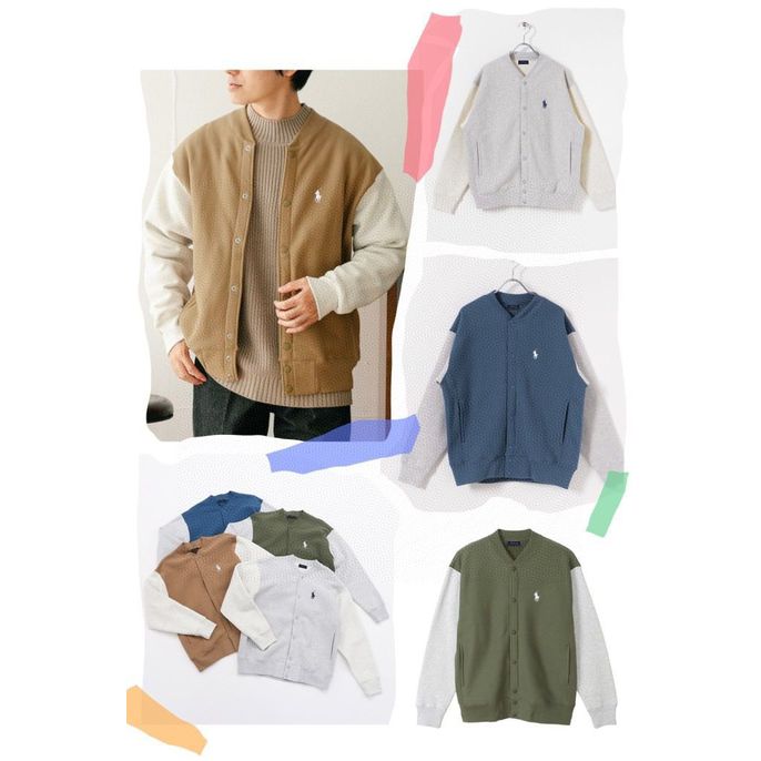 $188POLO 7粒扣外套