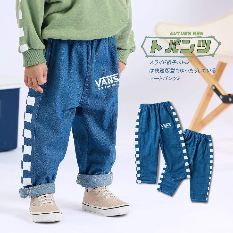 $118/1。日系VANS格仔牛仔褲