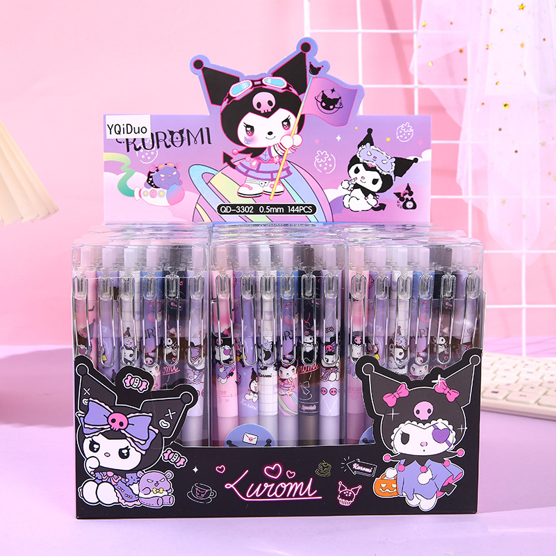 8款選擇。$45盒。2盒起$35盒。Sanrio 卡通原子筆