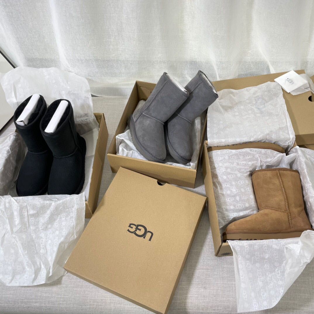 $45O。UGG classic short ll經典中筒靴